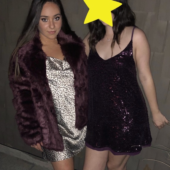 ASOS Faux Fur Coat - Picture 6 of 7